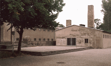 THE CREMORATORIUM AT RAVENSBRUCK CONCENTRATION CAMP